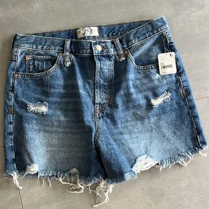 Free People Denim Shorts NWT
